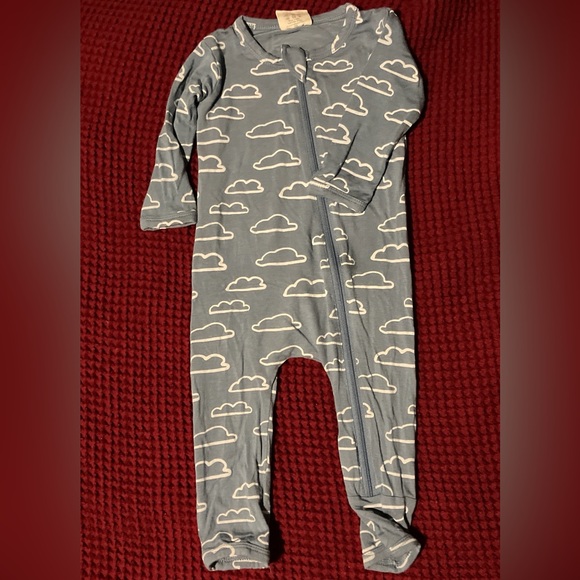 Spearmint Love Footless Bamboo Onesie, 6-12M - Picture 1 of 2